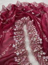Krishi Chiffon silk Party Wear Sarees Wholesale Market In Surat With Price